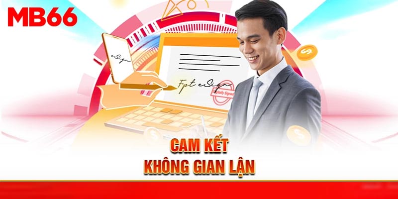 Cam kết không gian lận